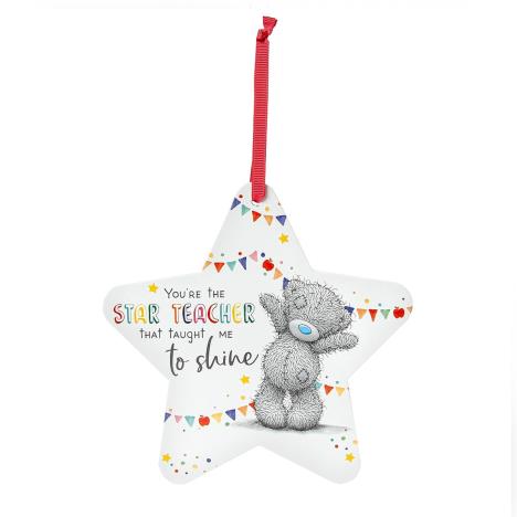 Star Teacher Me To You Bear Star Shaped Plaque £4.99